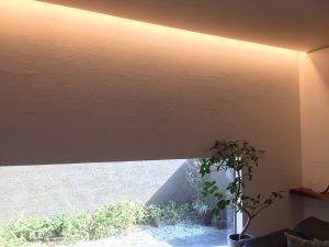 漆喰壁と間接照明 誠巧建設 熊本市荒尾の住宅建築会社